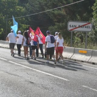 Marcha blanca 10. San Rafael - Guadarrama Marcha blanca 10. San Rafael - Guadarrama