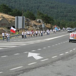 Marcha blanca 10. San Rafael - Guadarrama Marcha blanca 10. San Rafael - Guadarrama