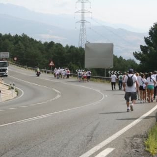 Marcha blanca 10. San Rafael - Guadarrama Marcha blanca 10. San Rafael - Guadarrama