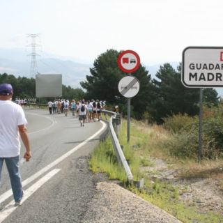 Marcha blanca 10. San Rafael - Guadarrama Marcha blanca 10. San Rafael - Guadarrama