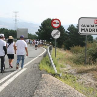 Marcha blanca 10. San Rafael - Guadarrama Marcha blanca 10. San Rafael - Guadarrama