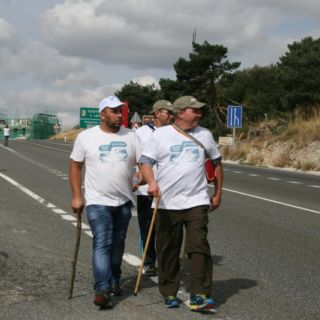 Marcha blanca 10. San Rafael - Guadarrama Marcha blanca 10. San Rafael - Guadarrama