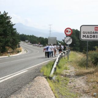 Marcha blanca 10. San Rafael - Guadarrama Marcha blanca 10. San Rafael - Guadarrama