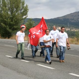 Marcha blanca 10. San Rafael - Guadarrama Marcha blanca 10. San Rafael - Guadarrama