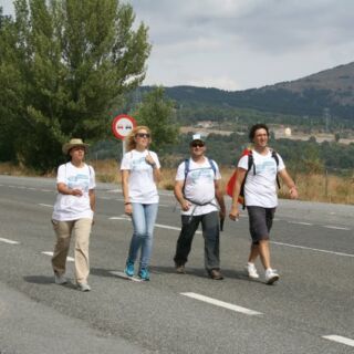 Marcha blanca 10. San Rafael - Guadarrama Marcha blanca 10. San Rafael - Guadarrama
