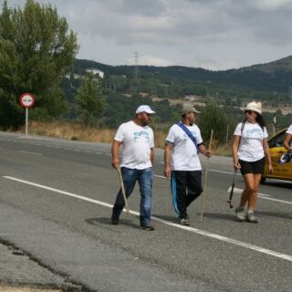 Marcha blanca 10. San Rafael - Guadarrama Marcha blanca 10. San Rafael - Guadarrama