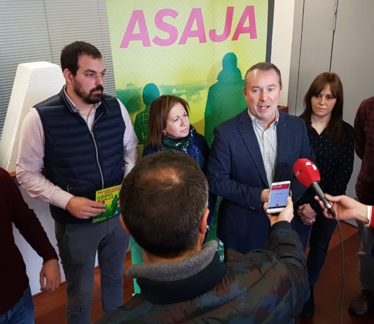 Asaja pide el voto al sector con humildad y confianza