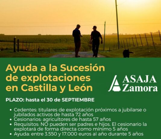 AYUDA A LA SUCESIÓN DE EXPLOTACIONES